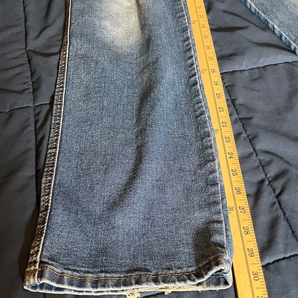 Vince Blue New York Vintage High Rise Stretch Cargo Jeans sz 7 - Picture 9 of 13